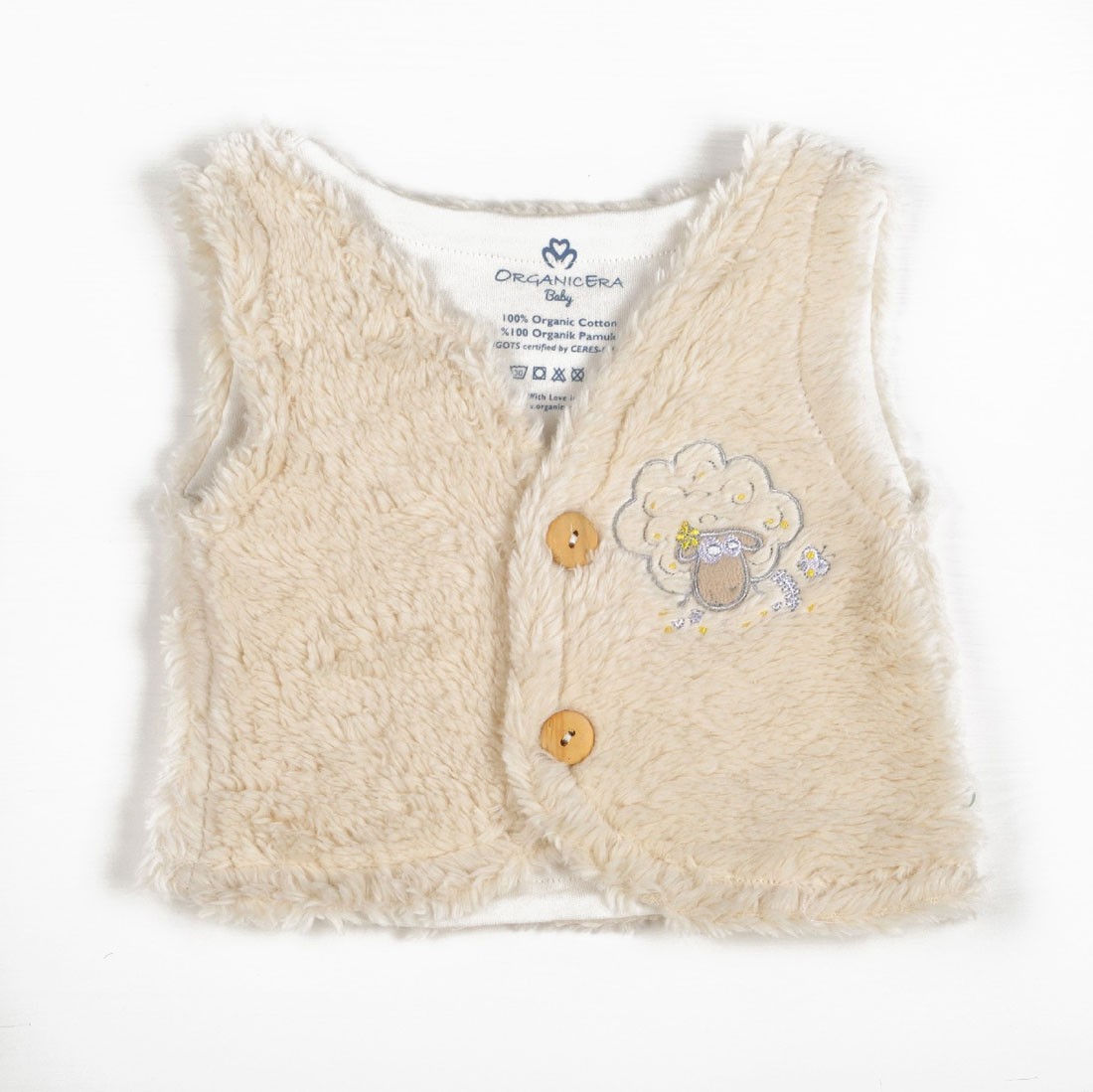 OrganicEra Organic Plush Baby Vest