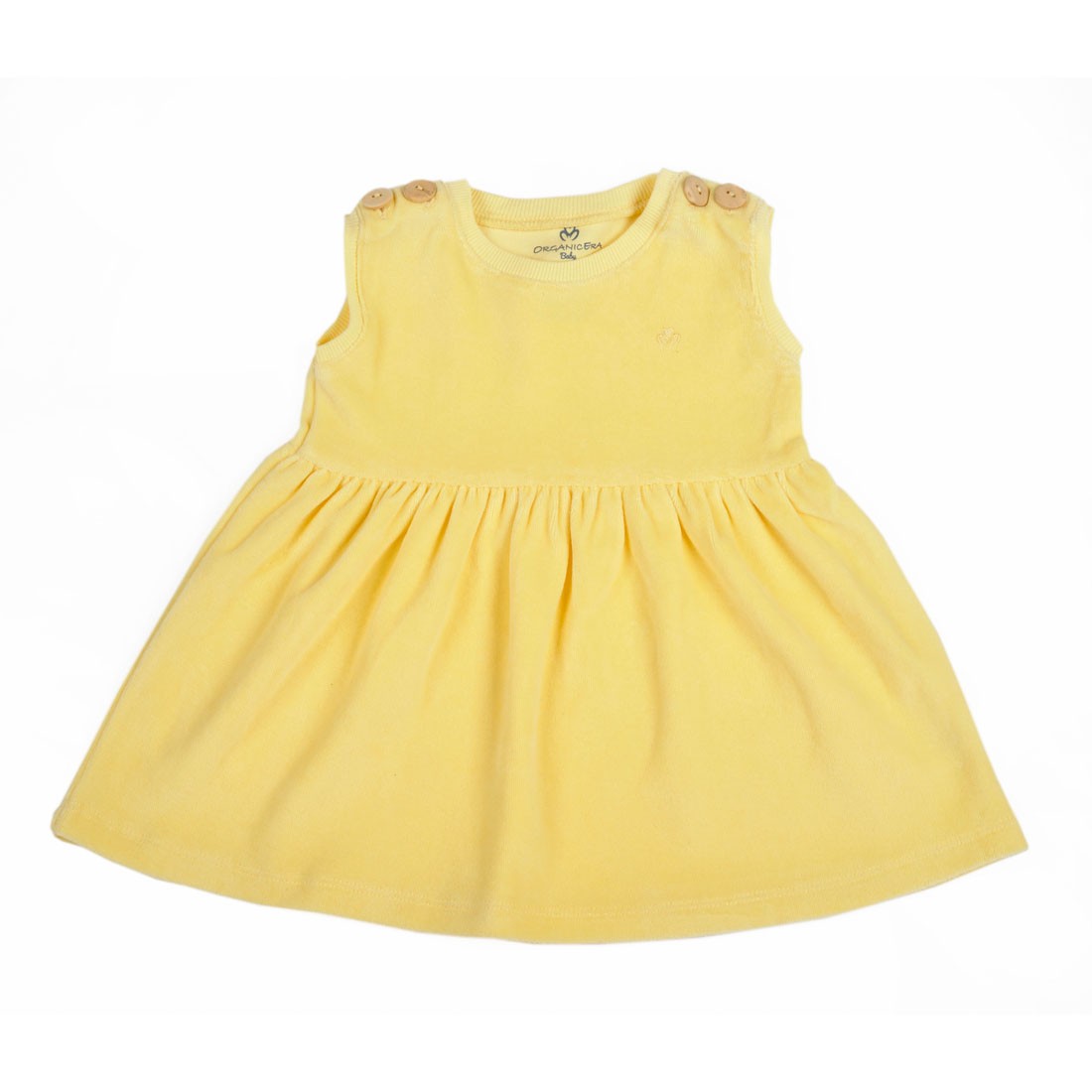 OrganicEra Organic Nicky Dress, Yellow