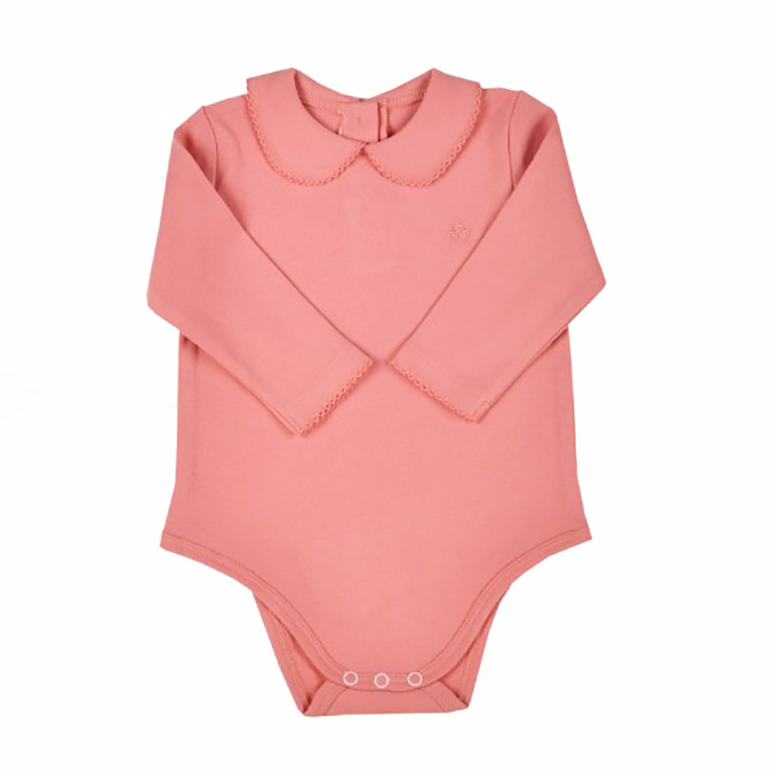 OrganicEra Organic Baby Collar Body, Coral