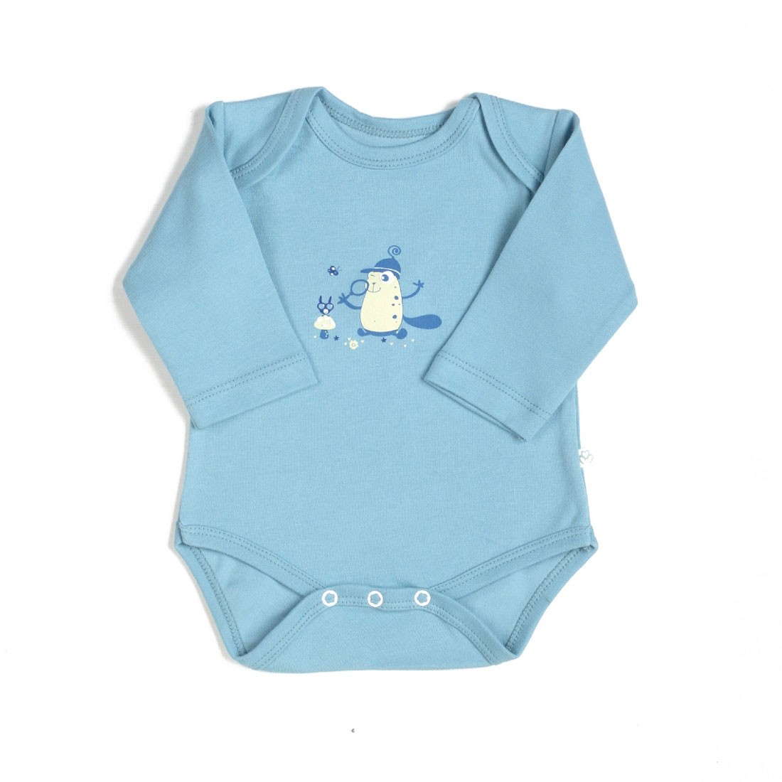 OrganicEra Organic Baby Bodysuit, Long Sleeve