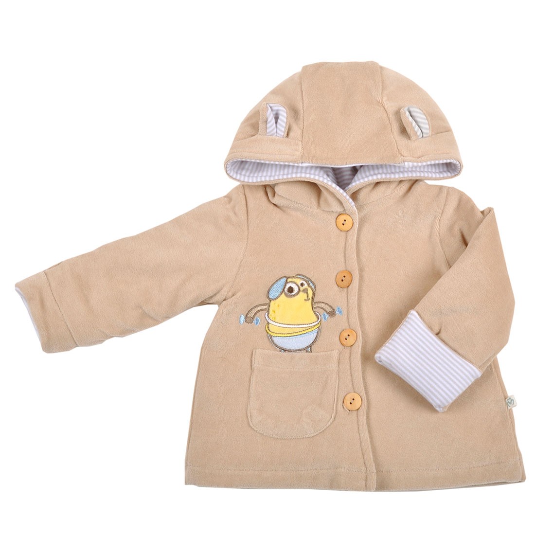 OrganicEra Organik Kadife Bebek Mont