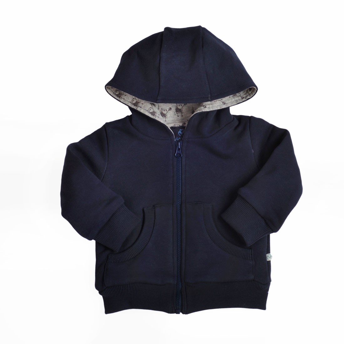 OrganicEra Organik Kapşonlu Bebek Ceket