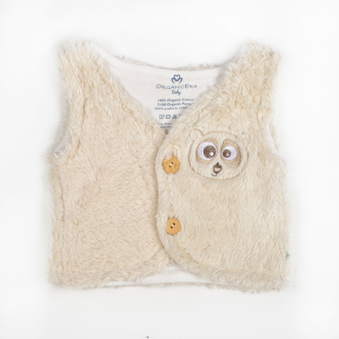 OrganicEra Organic Plush Baby Vest