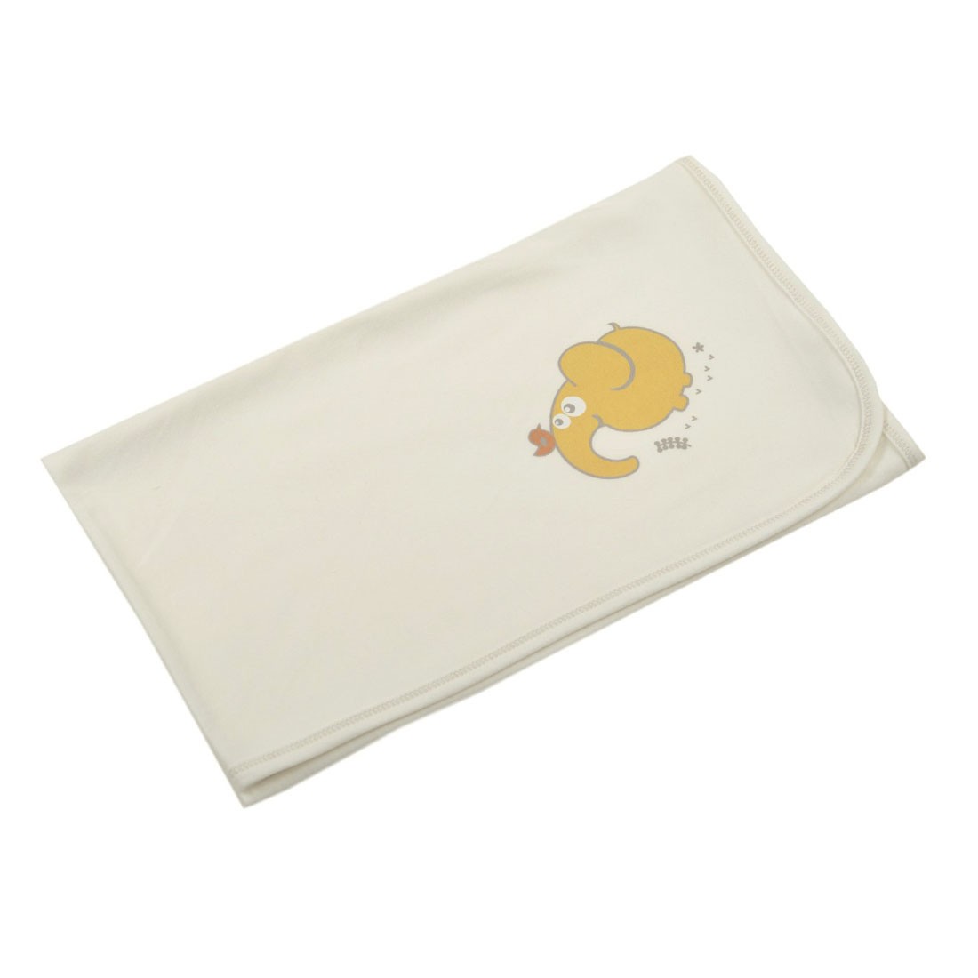 OrganicEra Organic Baby Blanket, Ecru & Yellow