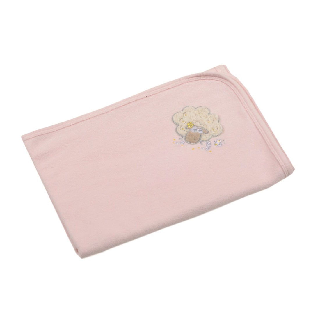 OrganicEra Organic Sharpa Baby Blanket, Pink