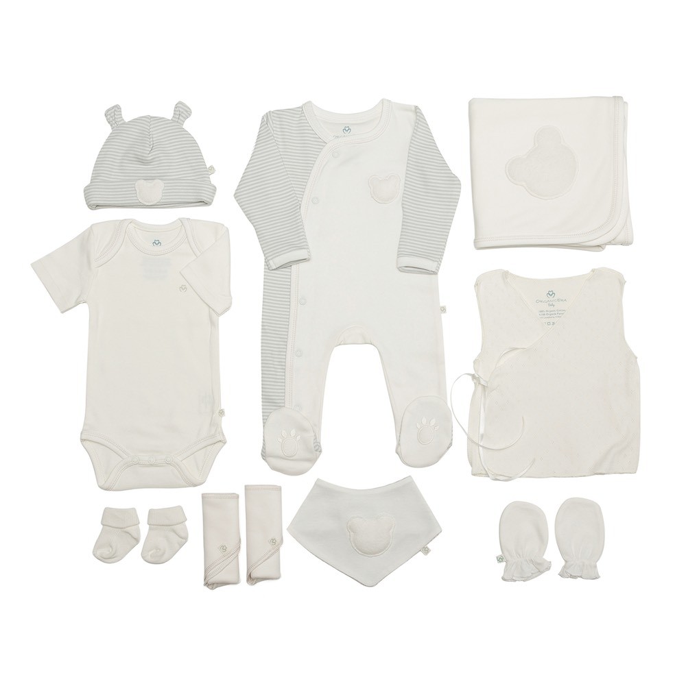 OrganicEra Organic Newborn Baby Set, 10 pcs, ✪ NEW ✪