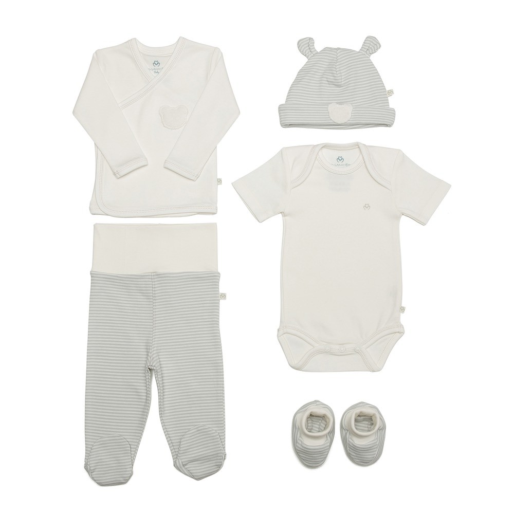 OrganicEra Organic Newborn Baby Set, 5 pcs, ✪ NEW ✪