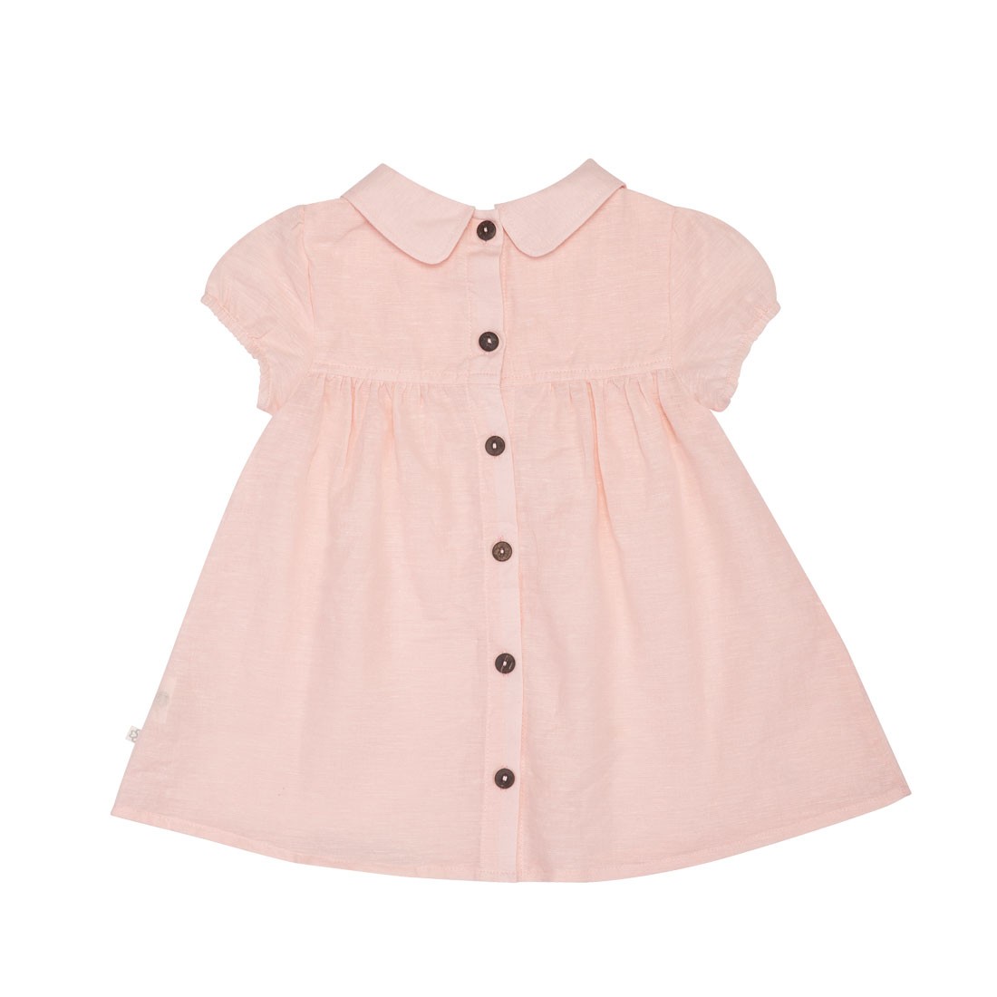 OrganicEra Organic Cotton& Hemp  Baby Dress, Pink