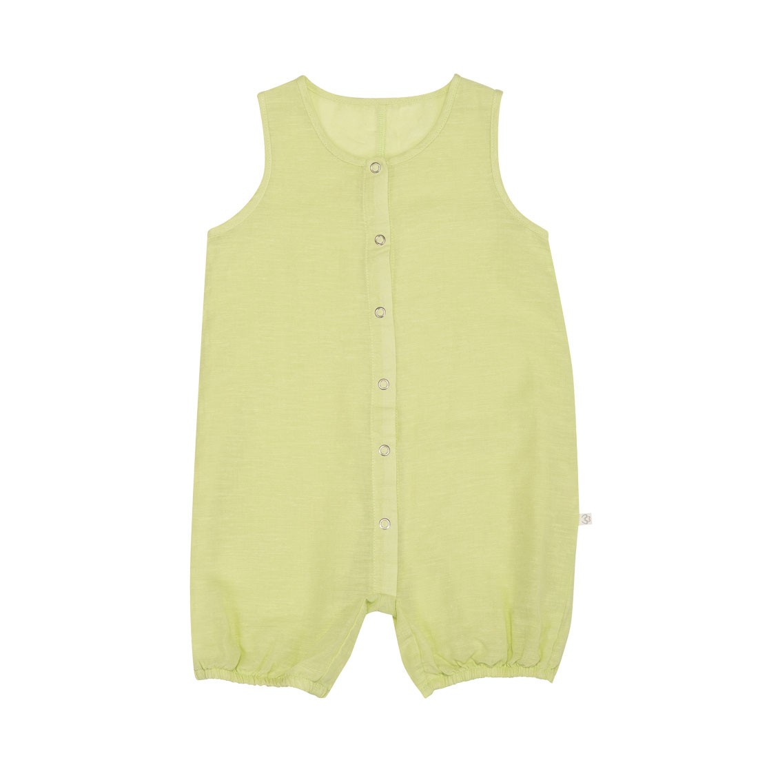 OrganicEra Organic Cotton& Hemp  Baby Overall, Apple Green